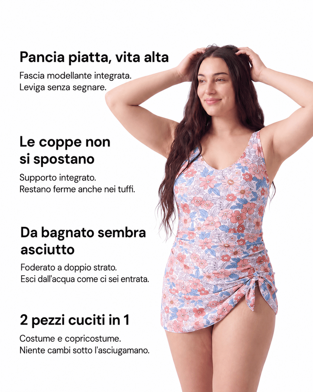 Costume modellante 2-in-1