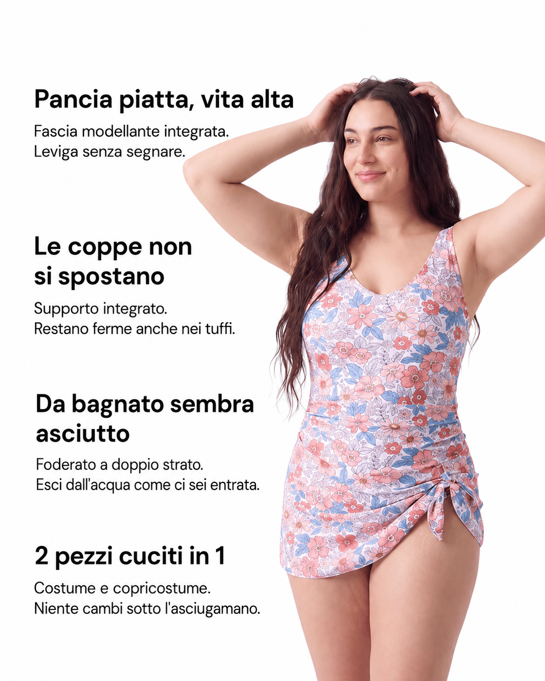 Costume modellante 2-in-1