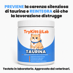 Taurina per gatti