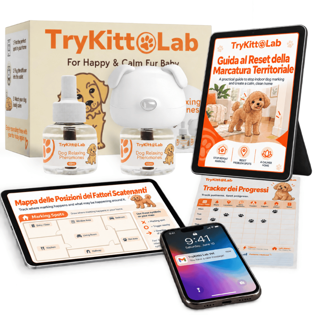 Diffusore di feromoni per cani + Refill